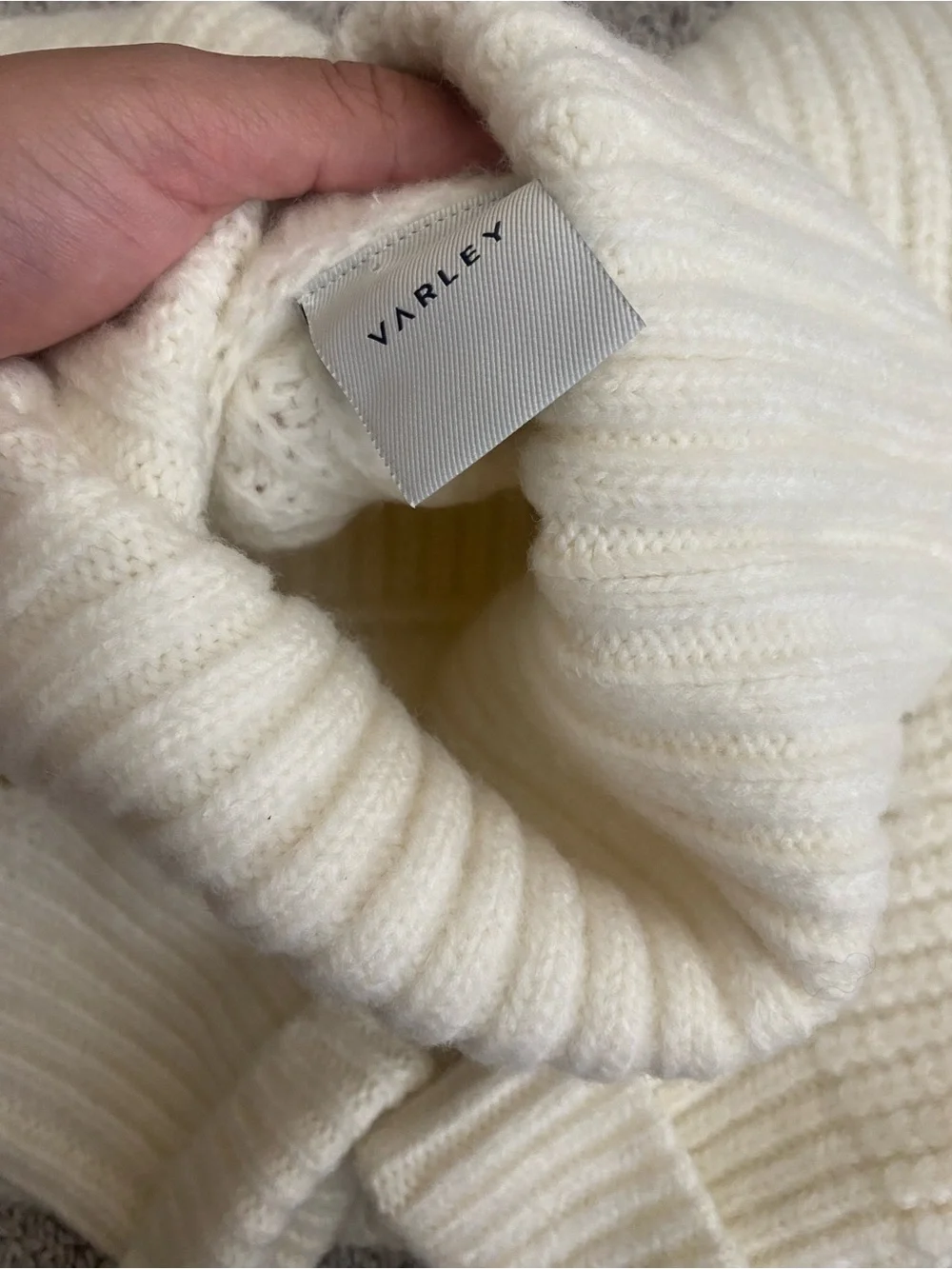 Varley Rogan Cropped Knit sweater